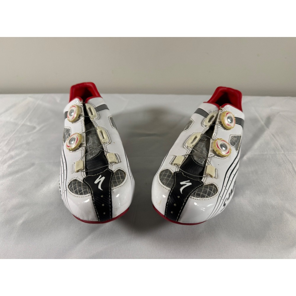 Specialized S-Works Road Cycling Shoes White Carbon EU 43 US 9.5 Look Cleats